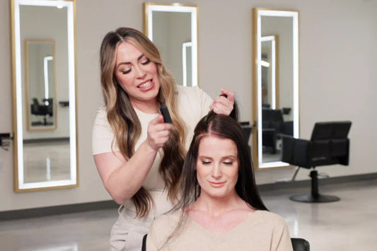 Hair Extensions for Thin Hair: Why the Installation Method is Key - Invisible Bead Extensions