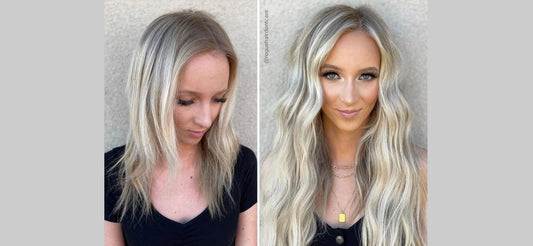 Want Long Hair Fast? Hand Tied Hair Extensions Can Help - Invisible Bead Extensions