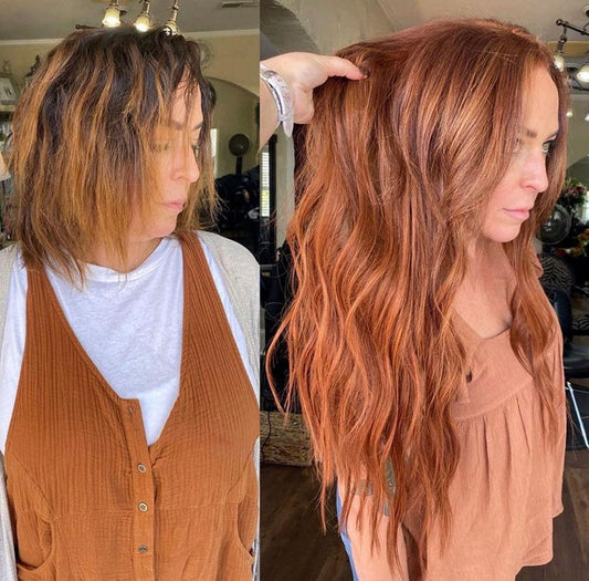 Hand Tied Extensions For Different Types Of Hair