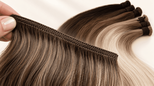 Hand Tied vs Machine Weft Extensions: Key Differences