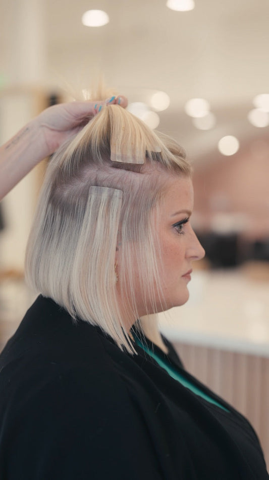 Hand Tied Extensions vs Tape Ins for Stylists: Which should I choose?