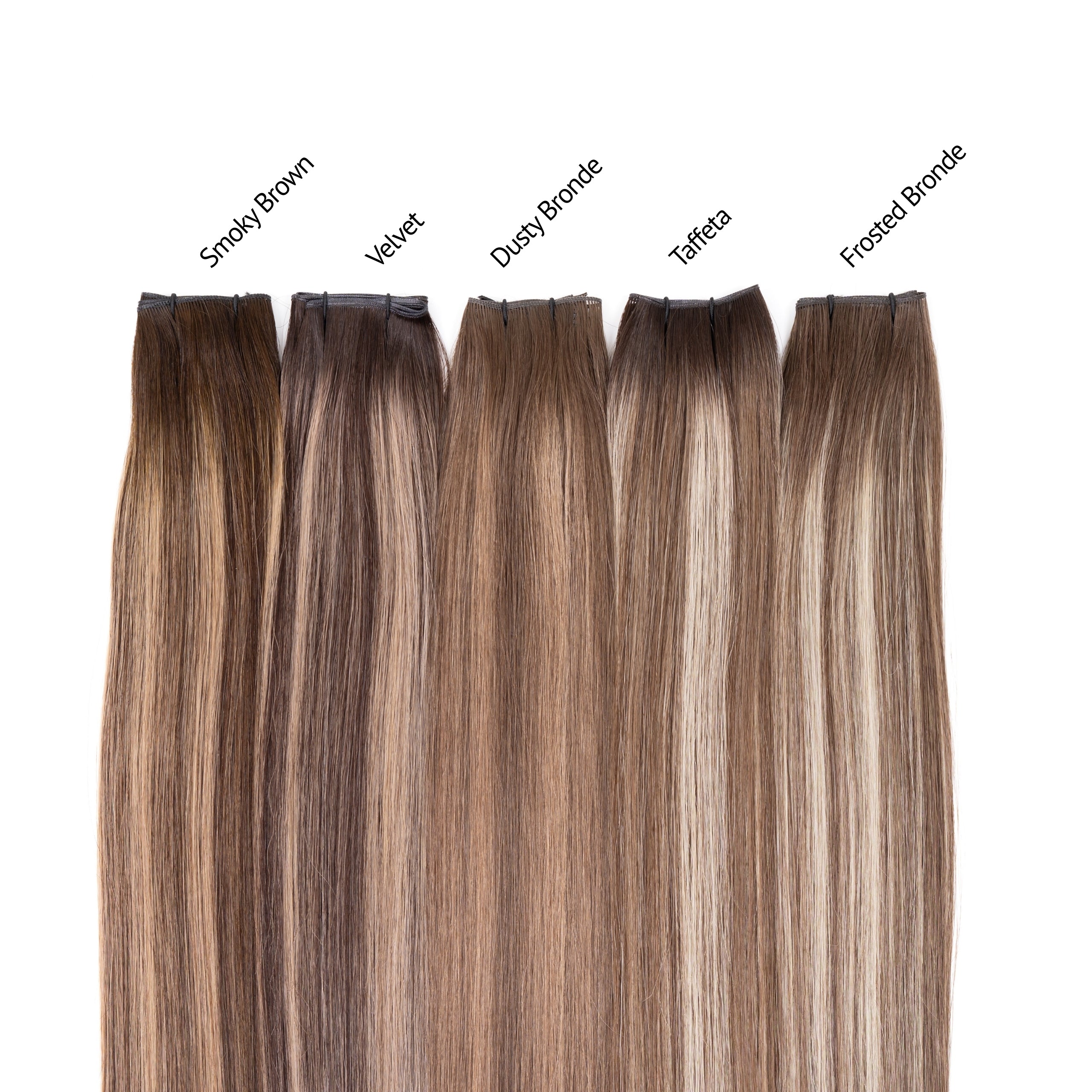 Taffeta - Asian Straight Microweft – Invisible Bead Extensions