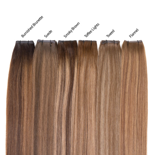 Suede - Asian Straight Microweft