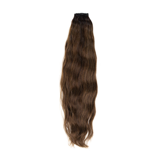 Smoky Brown - Euro Wavy Microweft