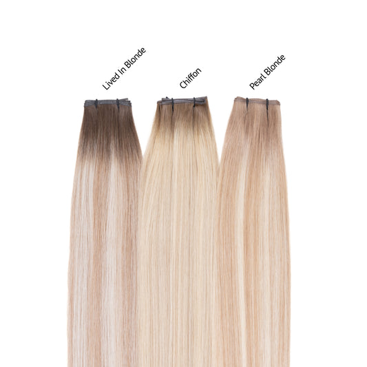 Pearl Blonde - Euro Straight Microweft