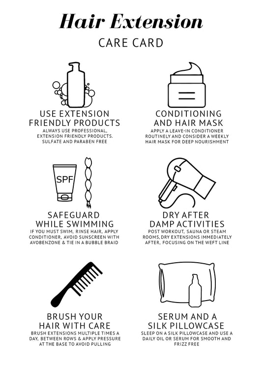 Extension Care Cards