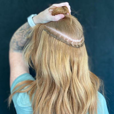 invisible hand tied extensions near me
